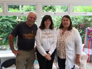 Sheila and Brian Baker and Vicki for annual report 1 e1562860680441 300x225 - Sheila and Brian Baker and Vicki for annual report