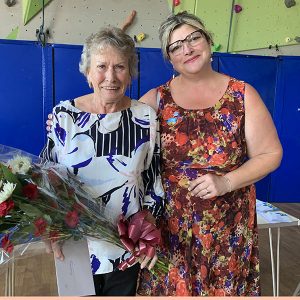 rosemary web 300x300 - Rosemary, who has been a Shared Lives South West Carer for many years has retired. She's pictured with Shared Lives Coordinator Sarah Casey