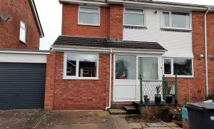 Front of house edited 300x181 - Front of house of Shared Lives South West carer Lisa