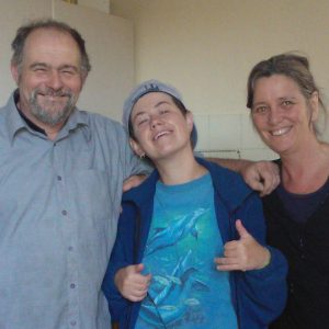 Joy and Bou karen web 300x300 - Shared Lives South West Carers Joy, Bou and Bou with Karen who they suppport