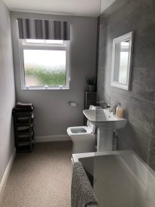 Upstairs bathroom 225x300 - Upstairs Bathroom of Shared Lives South West Carer Christine