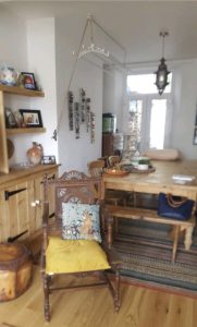 Vivienne Sullivan dining room 181x300 - Dining area - Shared Lives South West Carer Viv