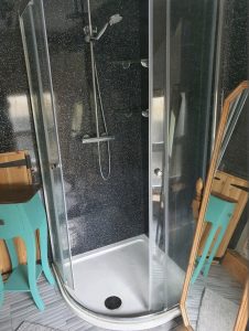 Vivienne Sullivan shower unit 226x300 - Shower unit - Shared Lives South West Carer Viv