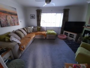 sue lounge 300x225 - Lounge - Shared Lives South West Carer Sue