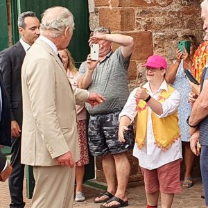 Prince Charles and Gareth2 Web 300x300 - Gareth gets to meet Prince Charles and Camilla in Torbay