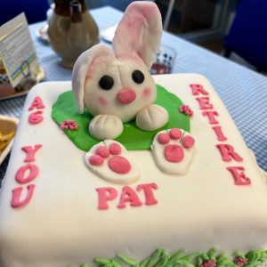 Pat retiring somerset 2 web 300x300 - Retirement tea party celebration for long serving SLSW Carer Pat