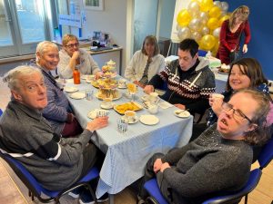 Pat retiring somerset 4 300x225 - Retirement tea party celebration for long serving SLSW Carer Pat