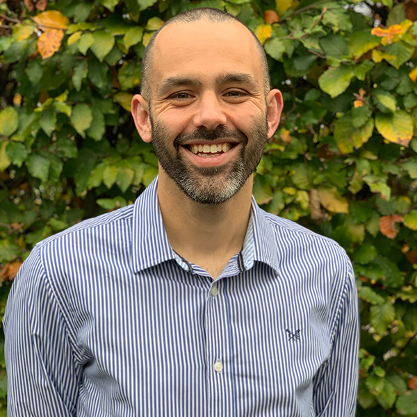 Dominic Spayne, CEO at Shared Lives South West , smiling