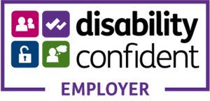 Disability Confident Employer logo 300x145 - Disability Confident Employer logo