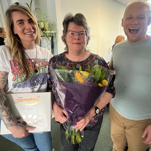 Sally leaving edit web 300x300 - Sally leaving edit web