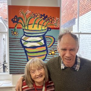 ivor and carol web 3 300x300 - VIDEO: Somerset Couple’s Lockdown Hobby Blossoms Into Love and Successful Art Exhibition